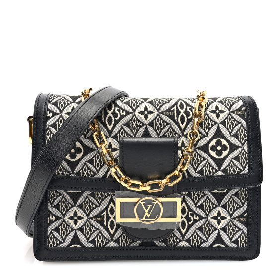 Louis Vuitton バック LOUIS VUITTON Jacquard Since 1854 Dauphine MM Grey 1637751