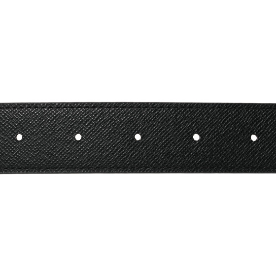 LOUIS VUITTON Damier Infini 40mm LV Initiales Belt 90 36