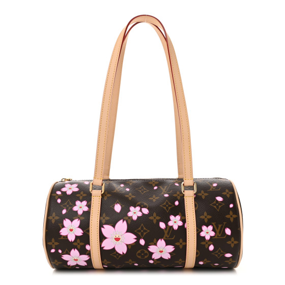 【LV×TM☆限定】LOUIS VUITTON パピヨン MM チェリーブロッサム LOUIS VUITTON LV X TM Monogram Cherry Blossom Papillon