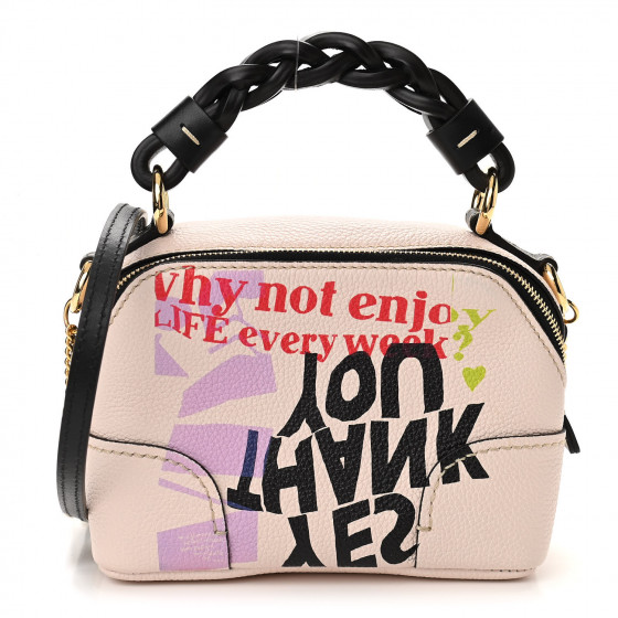 CHLOE Corita Kent Print Grained Calfskin Mini Daria Bag