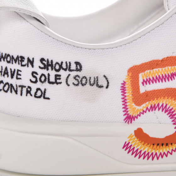 CHANEL x Pharrell Williams Canvas Womens Sneakers 38 White