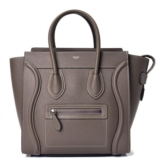 celine micro luggage souris