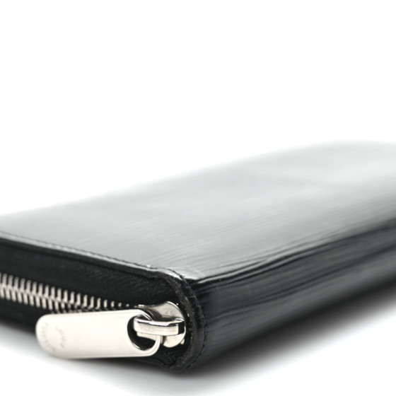 LOUIS VUITTON Epi Electric Zippy Wallet Black 1497778