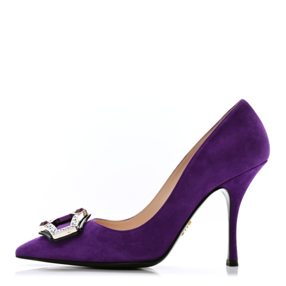 パンプス PRADA PURPLE LEATHER PUMPS AnOther Loves: A Purple Prada Pump | AnOther