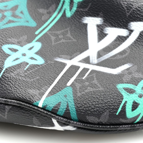【美品】LOUIS VUITTON/モノグラム エクリプス/LVグラフィティ ルイ・ヴィトン(LOUIS VUITTON)ルイヴィトン モノグラム