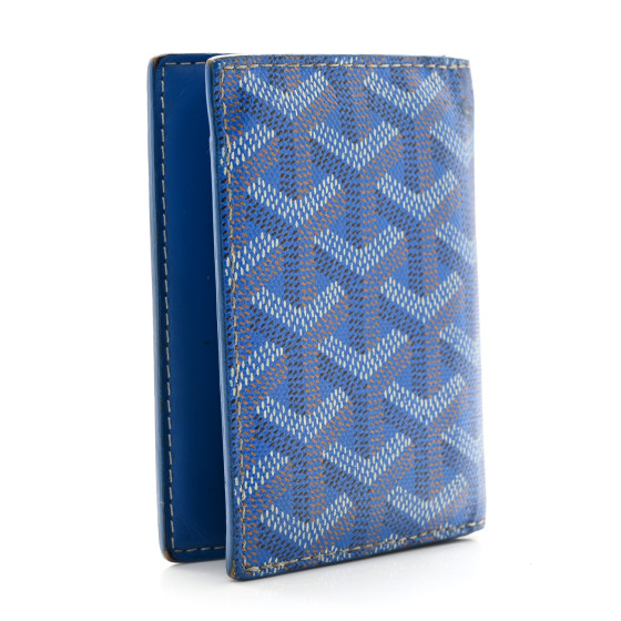 Goyard Sky Blue カードホルダー Goyard Saint Sulpice Sky Blue Card Holder | STSULPPMLTY01CL03X