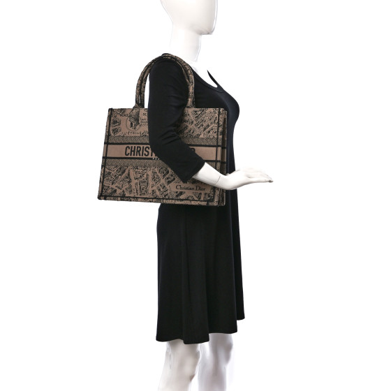 DIOR | Dior Book Tote バッグ スモール Plan de Paris エン