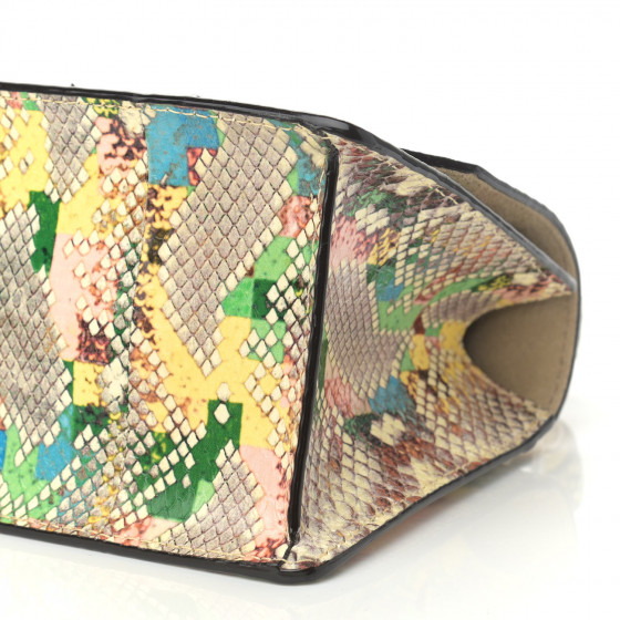 JIMMY CHOO Elaphe Snakeskin Madeline Crossbody Satchel