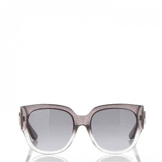 サングラス Gucci Silver l Sunglasses Rectangular sunglasses in silver - Gucci | Mytheresa