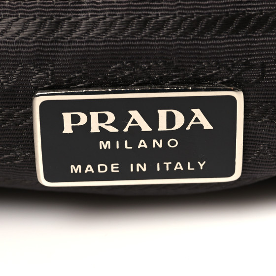 PRADA Nylon Vela Saffiano Single Buckle Messenger Shoulder