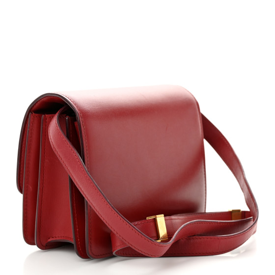 【CELINE】 Celine classic box small red クラシックボックス CELINE Small Classic Box Leather Flap Shoulder Bag Red | eBay