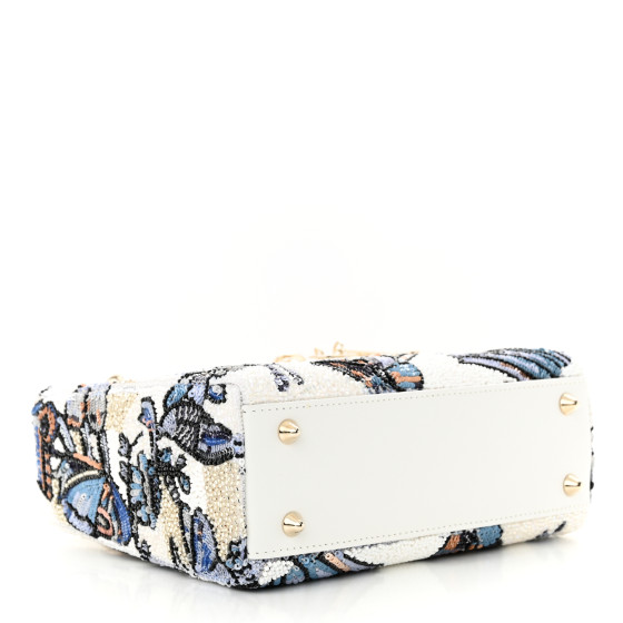 CHRISTIAN DIOR Calfskin Toile De Jouy Beaded Sequin