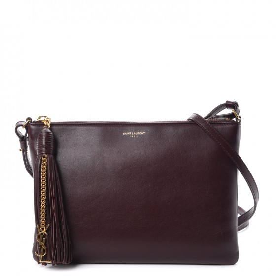 Saint Laurent 'Monogram’ crossbody bag Yves Saint Laurent Black Metallic Quilted Leather Micro