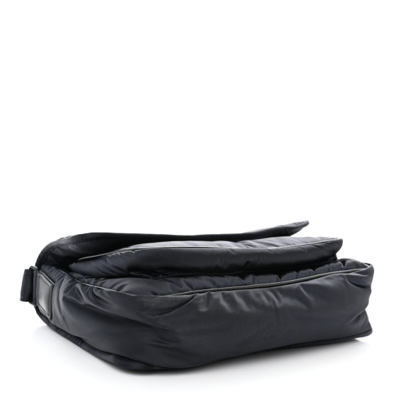 ショルダーバッグ SAINT LAURENT DARK BLUE NYLON NIKI CROSSBODY BAG SAINT LAURENT Nylon Niki Messenger Dark Blueberry Black
