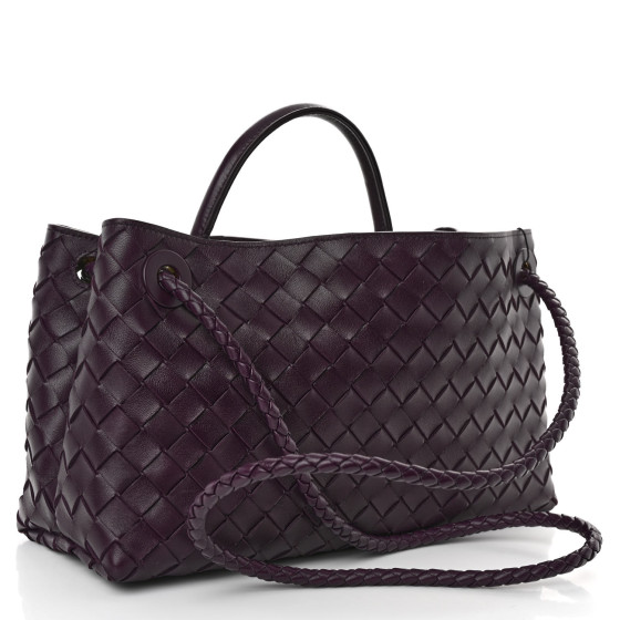 BOTTEGA VENETA Nappa Intrecciato Small East West Andiamo