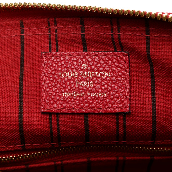 Louis Vuitton 赤 ノースリーブチュニック 34 全品Point10倍!最大倍率50% チュニック ノースリーブ ふんわり