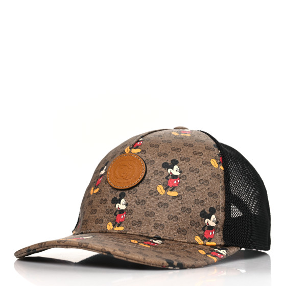 GUCCI X DISNEY Mini Vintage GG Supreme Monogram Mickey Mouse