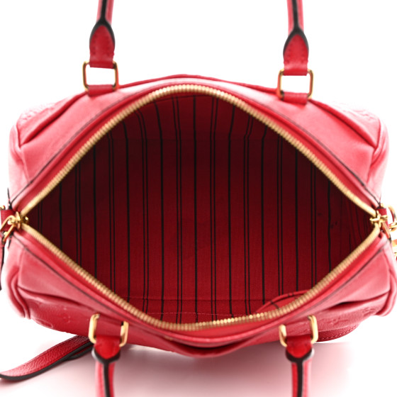 Louis Vuitton 赤 ノースリーブチュニック 34 LOUIS VUITTON Empreinte Speedy Bandouliere 25 NM Cherry
