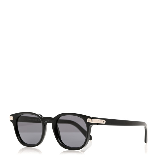 LOUIS VUITTON Acetate LV Signature Square Round Z1963U