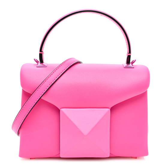 ハンドバッグ VALENTINO ONE STUD MINI HANDBAG One Stud Micro leather crossbody bag in gold - Valentino