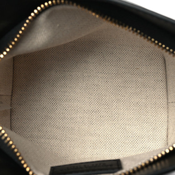 BOTTEGA VENETA Nappa Intrecciato Small Flip Flap Pouch Black