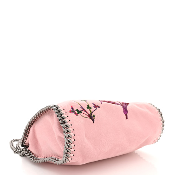 【関税込み】stella mccartney FLOWER' HANDBAG Stella McCartney Pink Faux Leather Stella Star Crossbody Bag