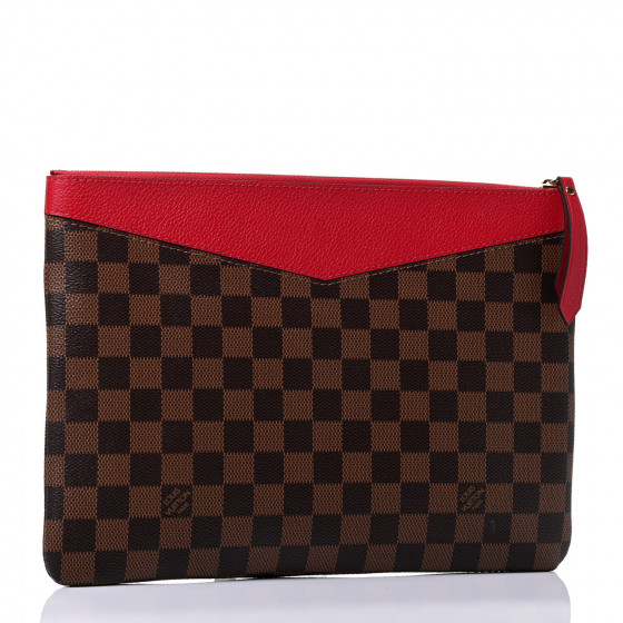 LOUIS VUITTON PM ポーチ　赤　レッド LOUIS VUITTON ほぼ新品 ルイヴィトン バイカラー モノグラム