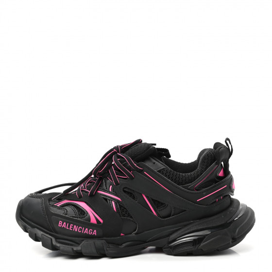 BALENCIAGA Mesh Rubber Bi-Color Womens Track Sneakers 39
