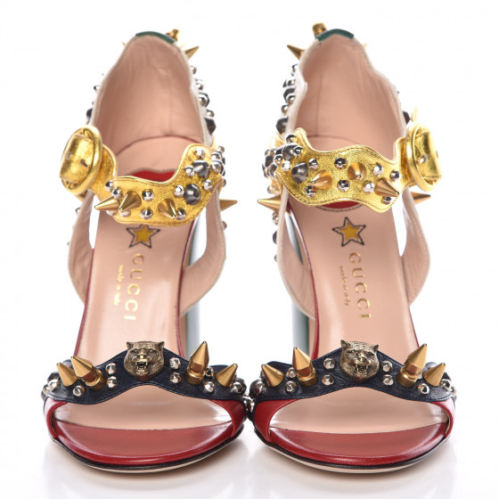 GUCCI スタッズ付きハイヒール 35 1/2 C 多様な GUCCI スタッズ付きハイヒール 35 1/2 C 靴 - 靴