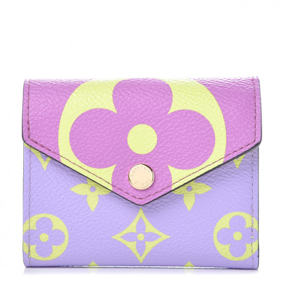 LOUIS VUITTON Monogram Giant Zoe Wallet Pink Lilac 381587