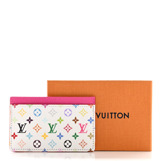LOUIS VUITTON LV X TM Monogram Multicolor Card Holder Kawaii