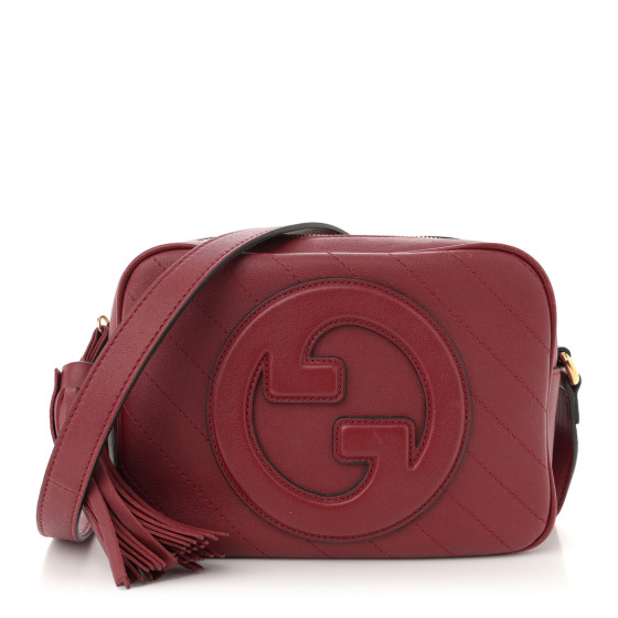 【GUCCI】SAKAI Blondie Diagonal Stitch Shoulder Bag Black GUCCI Sakai Be Green Calfskin Diagonal Stitched Small