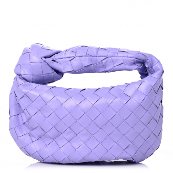 BOTTEGA VENETA Nappa Intrecciato Mini Jodie Lavender 1081863 | FASHIONPHILE