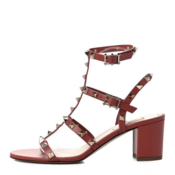 ALENTINO GARAVANI ヴァレンティノ　ハイヒール VALENTINO GARAVANI Calfskin Rockstud 60mm City Sandals 39
