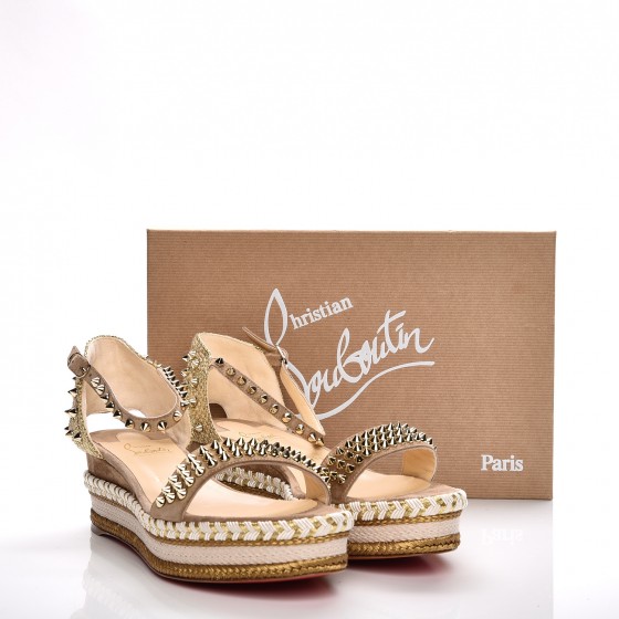CHRISTIAN LOUBOUTIN Veau Velours Madmonica 60 Platform