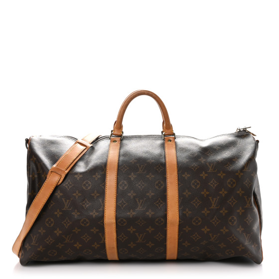 LOUIS VUITTON Monogram Keepall Bandouliere 55