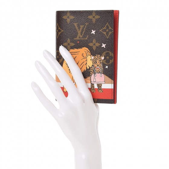 LOUIS VUITTON Monogram 2018 Christmas Animation Passport