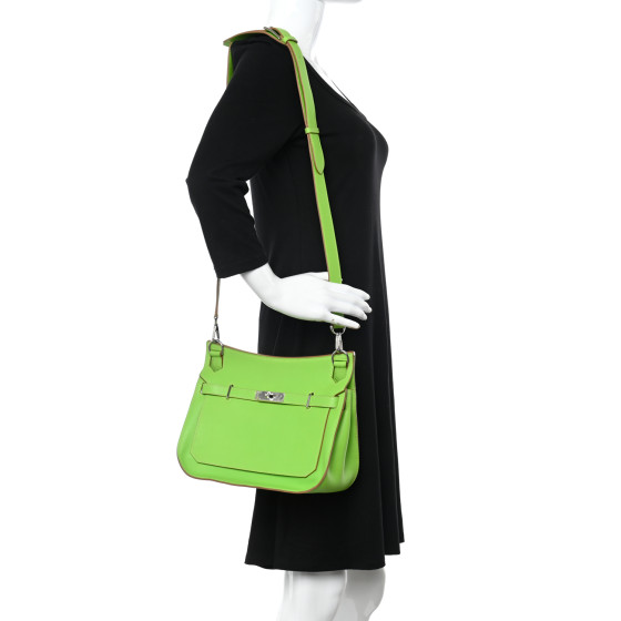HERMES ライリー　58サイズ　7/8迄出品中 HERMES Swift Jypsiere 28 Granny 1320708 | FASHIONPHILE