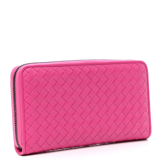★関税込★BOTTEGA VENETA★ジップアラウンド ウォレット PINK 楽天市場】【極上品】ボッテガヴェネタ コンパクトジップ