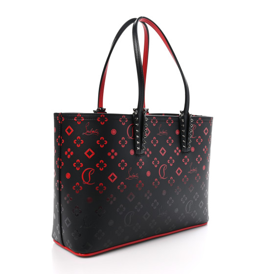 CHRISTIAN LOUBOUTIN Perforated Calfskin Degrade Small