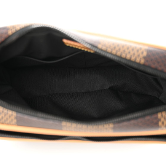 コラボ♪【LOUIS VUITTON x NIGO】Nil Messenger Damier Ebene Preloved - Louis Vuitton x Nigo Damier Ebene Giant Brown Nil