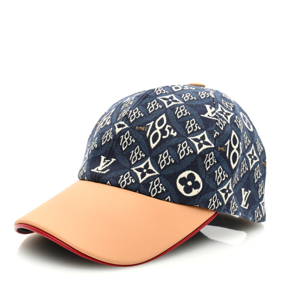 限定品◆関税無【LOUIS VUITTON】Jacquard Cap・LV ファースト LOUIS VUITTON Jacquard Since 1854 Cap M Blue 1556296