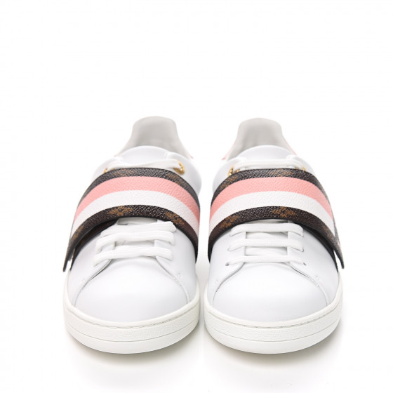 靴 Louis Vuitton Monogram Stripe Sneakers LOUIS VUITTON LV Trainer Sneakers 'Blue Stripes with