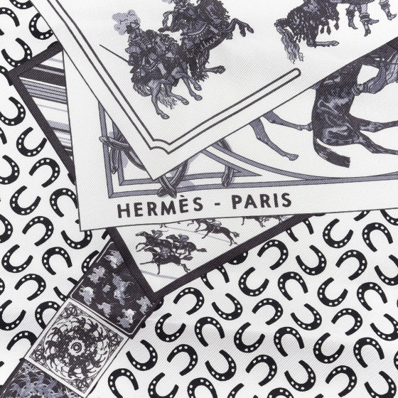 お*が様 HERMES【A Cheval sur mon Carre】カレ90 HERMESカレ90 A Cheval sur mon Carre – REFLETオンラインショップ