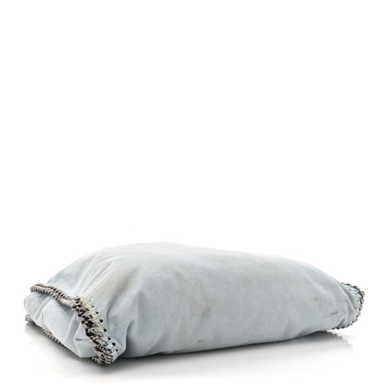 STELLA MCCARTNEY Shaggy Deer Falabella Tote Light Blue