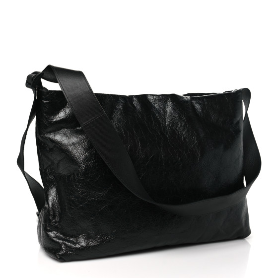 BALENCIAGA Arena Calfskin Monaco Small East West Hobo Bag