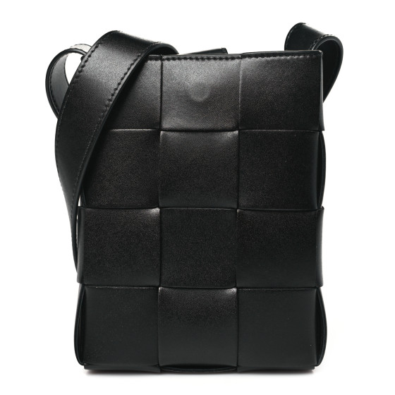 BOTTEGA VENETA Nappa Maxi Intrecciato Cassette Black 1550564