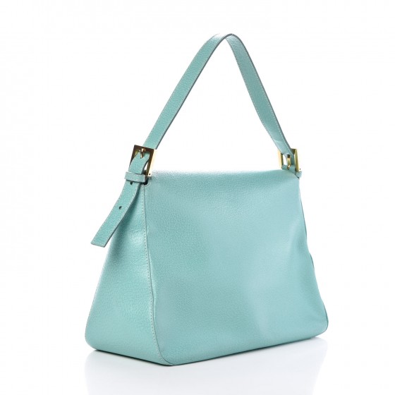 バッグ MintY FENDI Zucchino Spalmati Forever Mini Mama Baguette Celeste