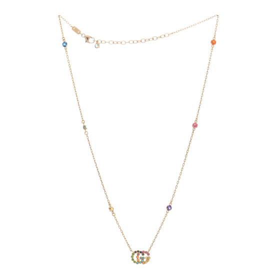 ゆち GUCCI 18K Yellow Gold Citrine Tsavorite Blue Topaz Amethyst