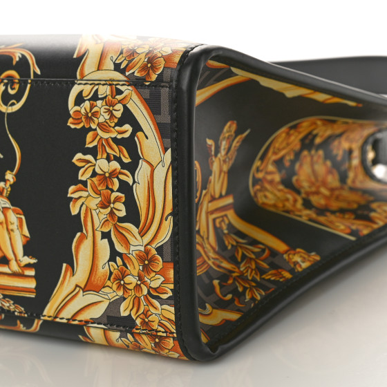FENDI X VERSACE Calfskin Plexiglass Fendace FF Baroque Print